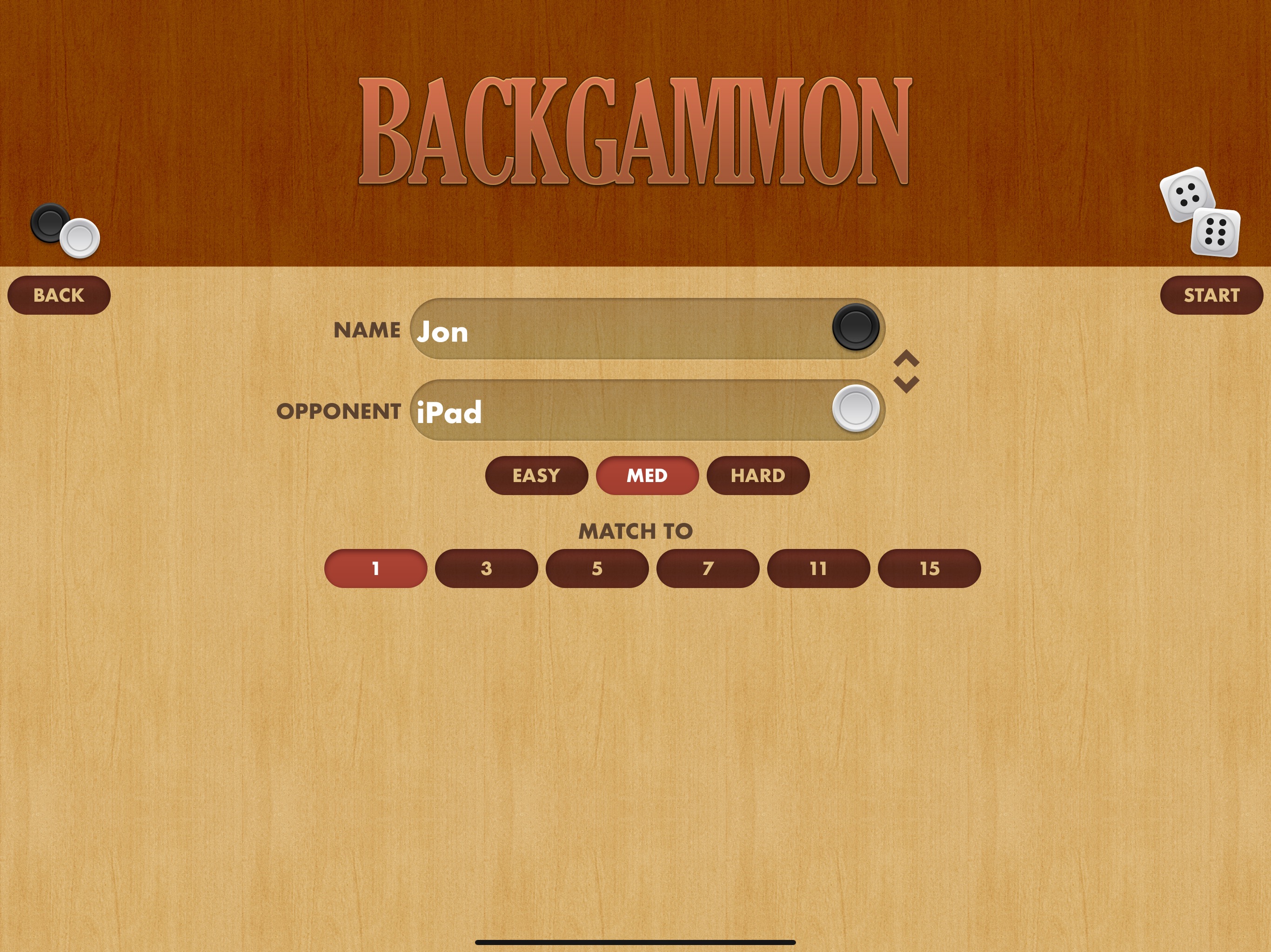 Backgammon Free